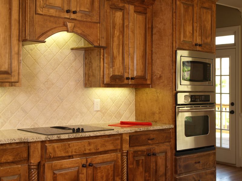 Maple Kitchen Cabinet Repair